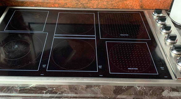 Viking electric cooktop repair