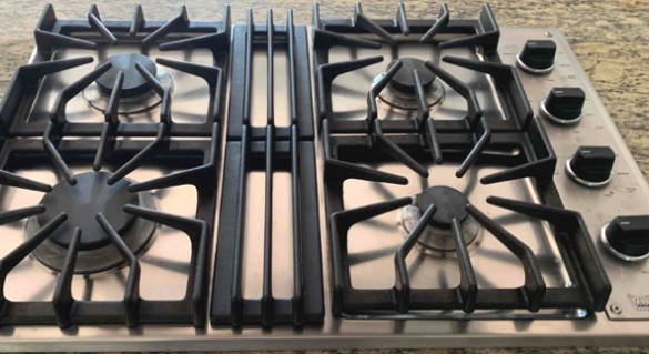 Viking professional deals stove top